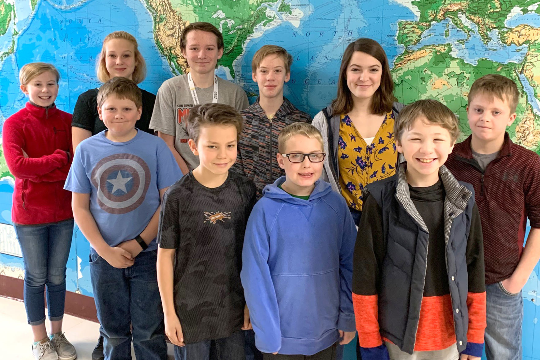 Geographic bee winners